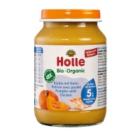 Holle Organic Pumpkin with Chicken Baby Food